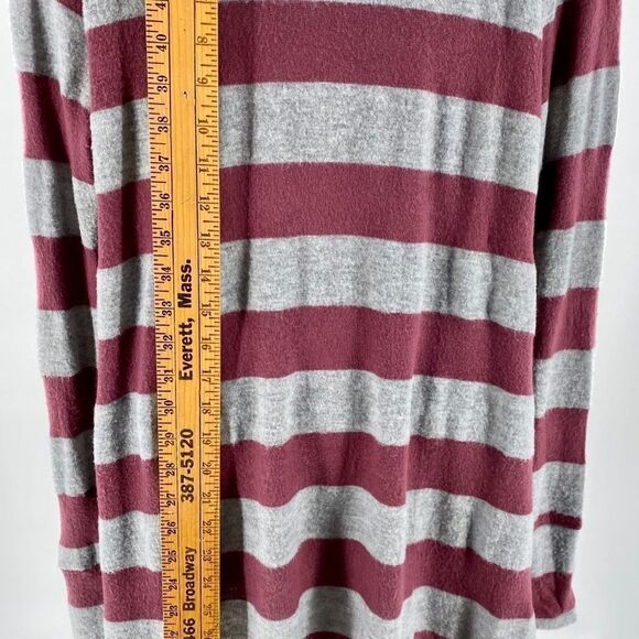 Flamingo Urban Women’s Striped Wrap Criss Cross Sweater Large - Picture 8 of 8